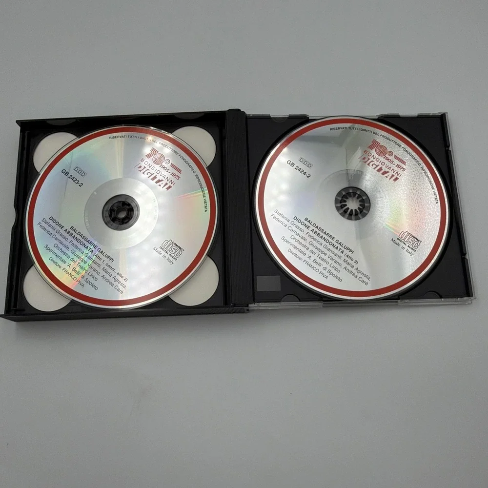 FRANCO PIVA BALDASSARRE GALUPPI: DIDONE ABBANDONATA 3 Cd Set - Picture 4 of 5